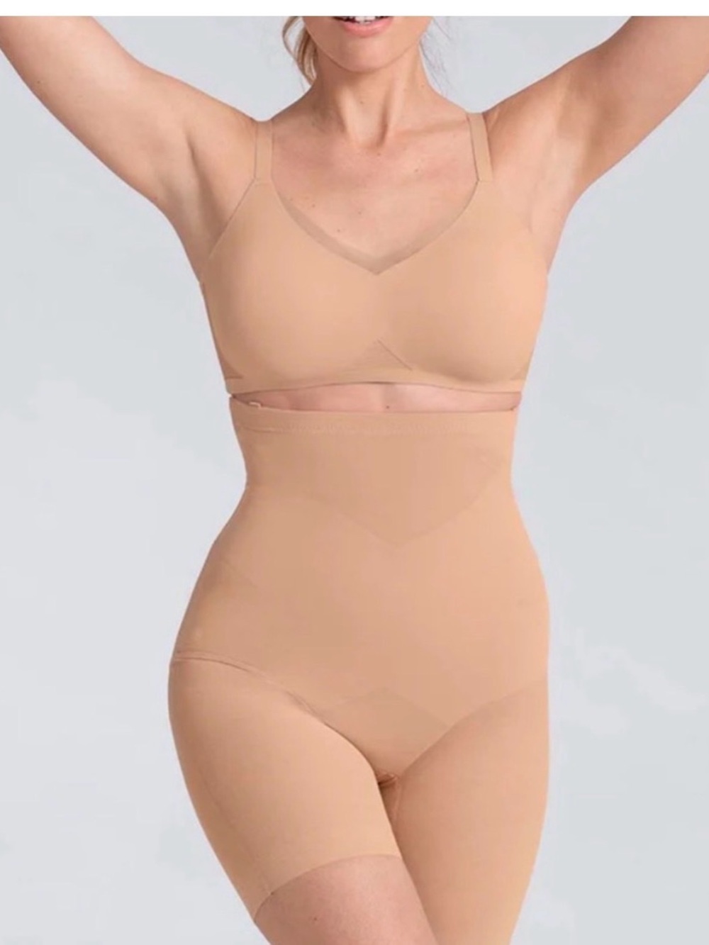 Honeylove Power Shorts Tan XL